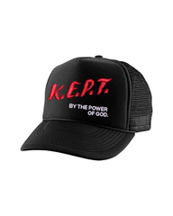 K.E.P.T by the Power of God Trucker Hat by KEPT Apparel