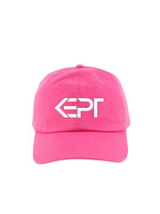 A pink garment-washed cap from KEPT.